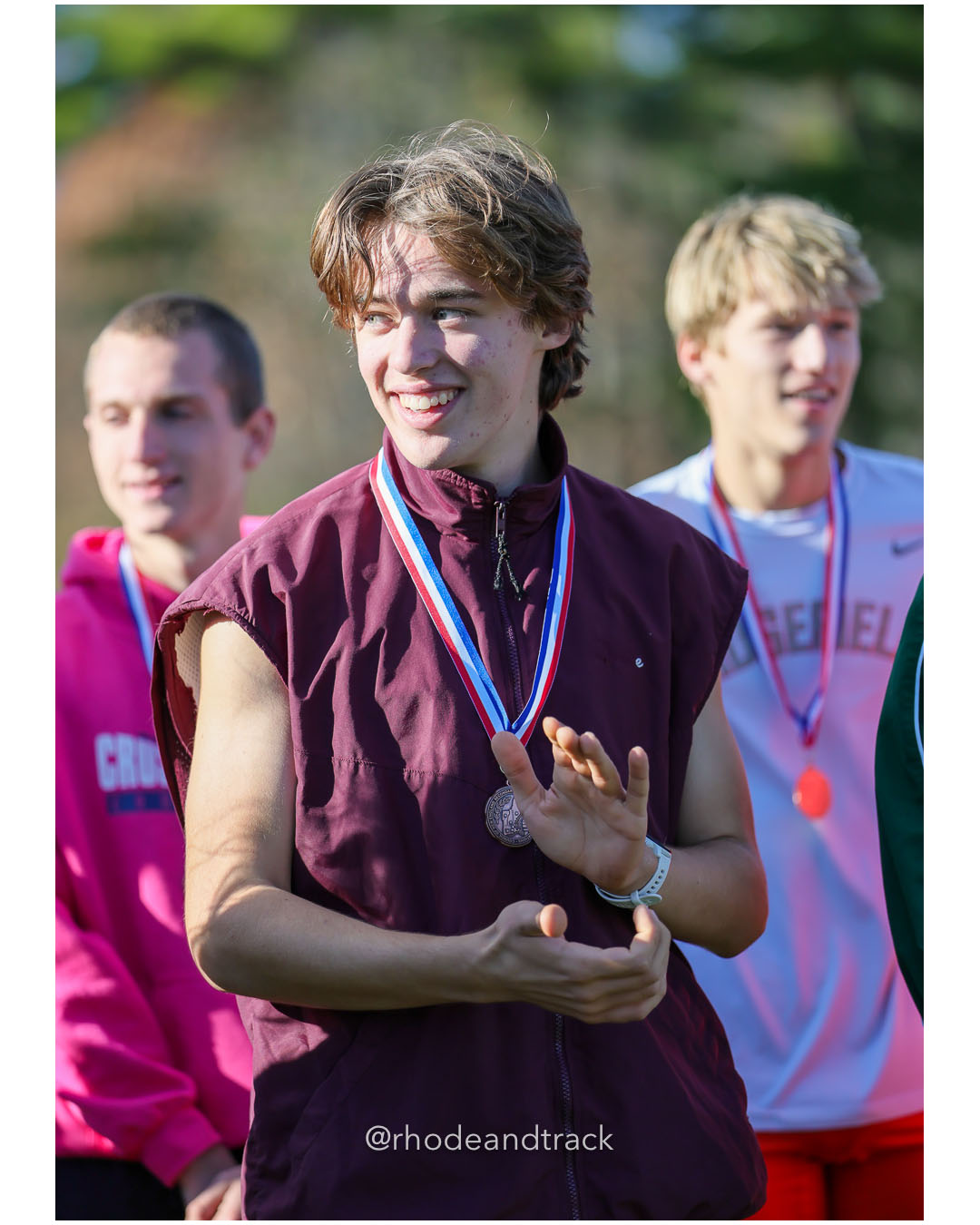 Ben Groves, Hanover HS, P6, 16:31.05 - New England Cross Country Championships - Thetford Vt - November 8, 2025 – 2025 New England Cross Co…